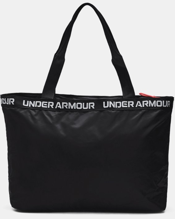 Women's UA Essentials Tote Bag, Black, pdpMainDesktop image number 1